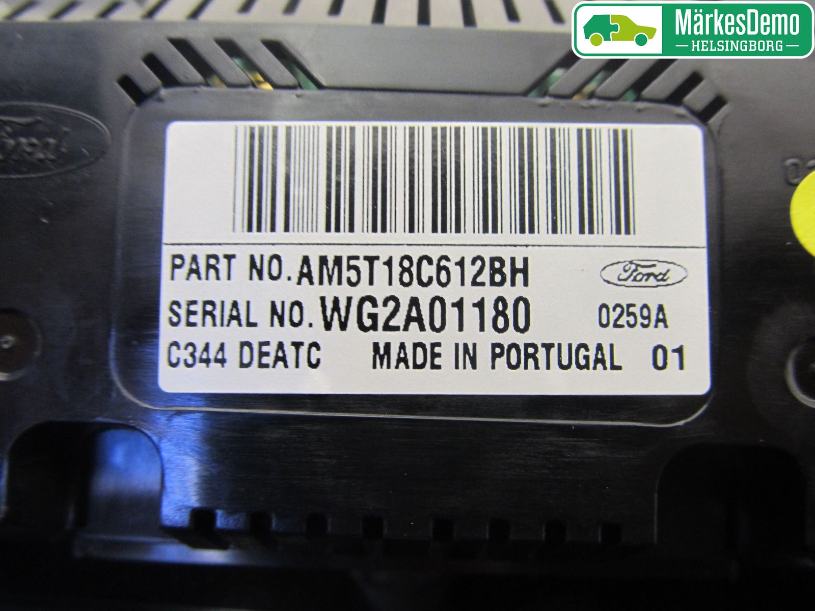Ford GRAND C-MAX  11-14 Varme Ac Betjening-Display