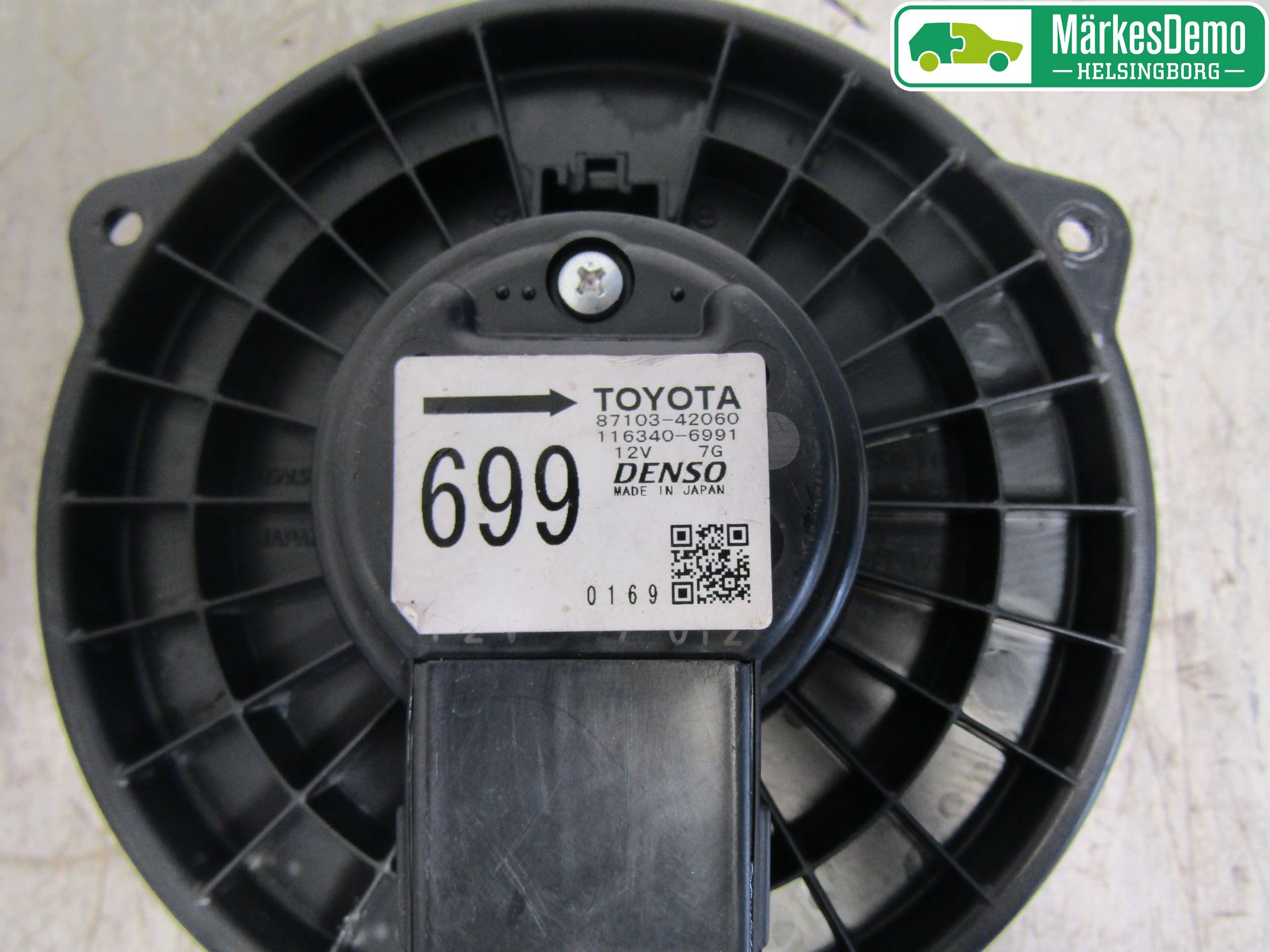 Toyota RAV 4 00-06 Varmeapparat Viftemotor