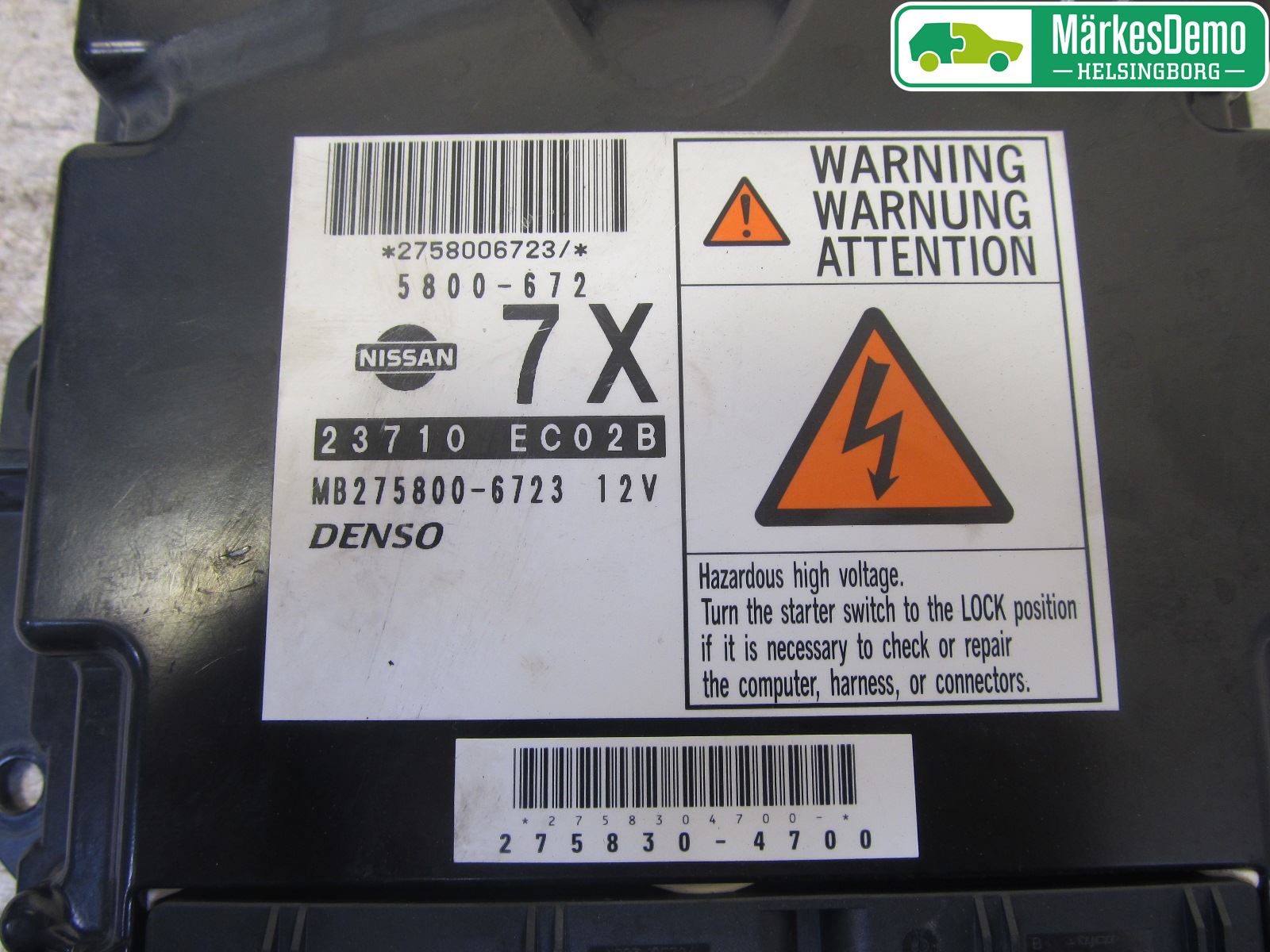 Nissan NAVARA 05-16 Styreenhet Innsprøytning