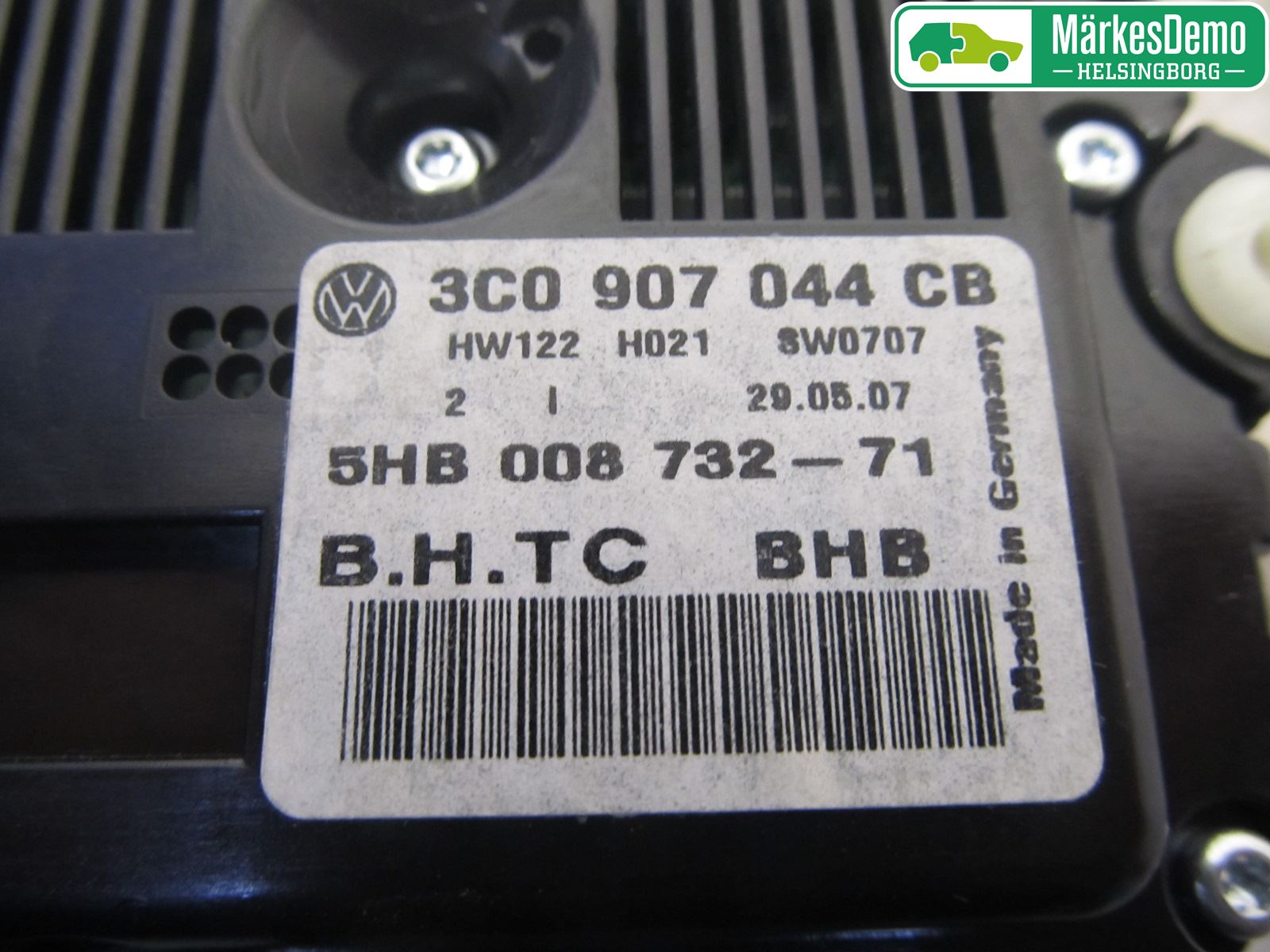 Volkswagen VW PASSAT 05-11 Varme Ac Betjening-Display