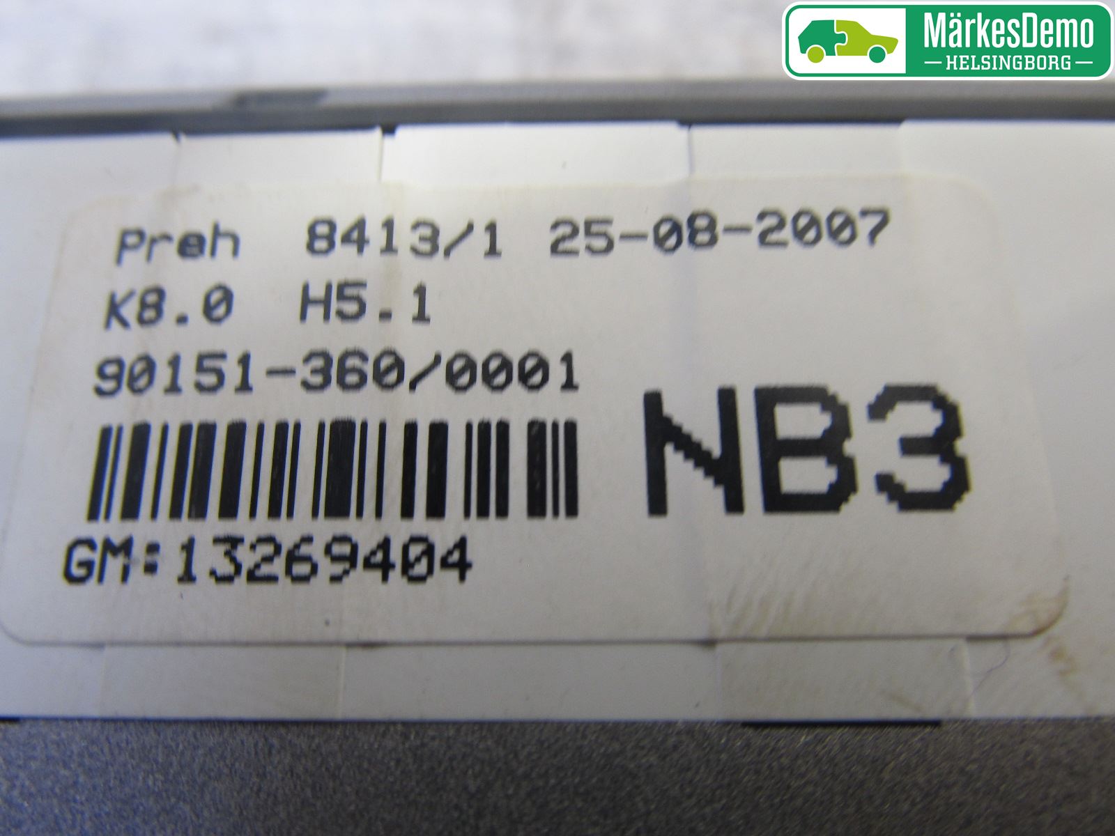 Opel ASTRA H 04-12 Varme Ac Betjening-Display
