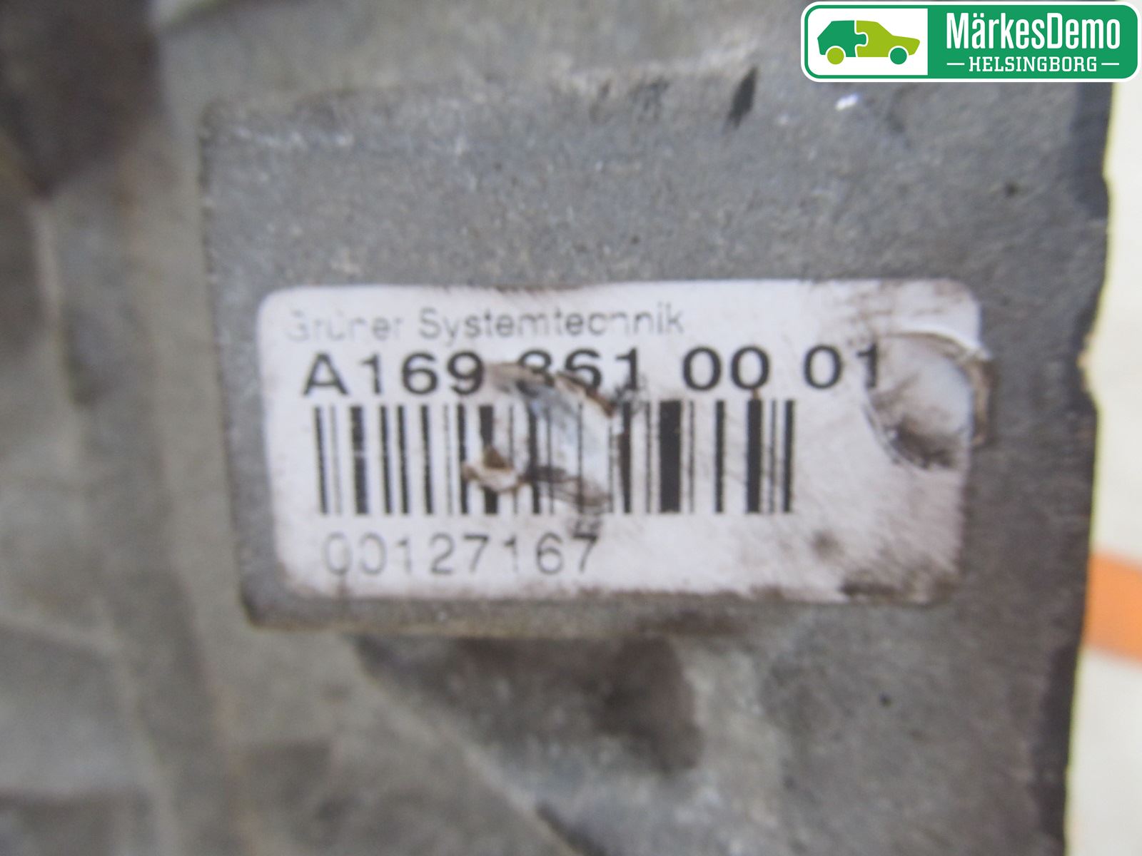 Mercedes-Benz MB A-KLASS (W169) 04-12 Gearkasse 6 Trinn