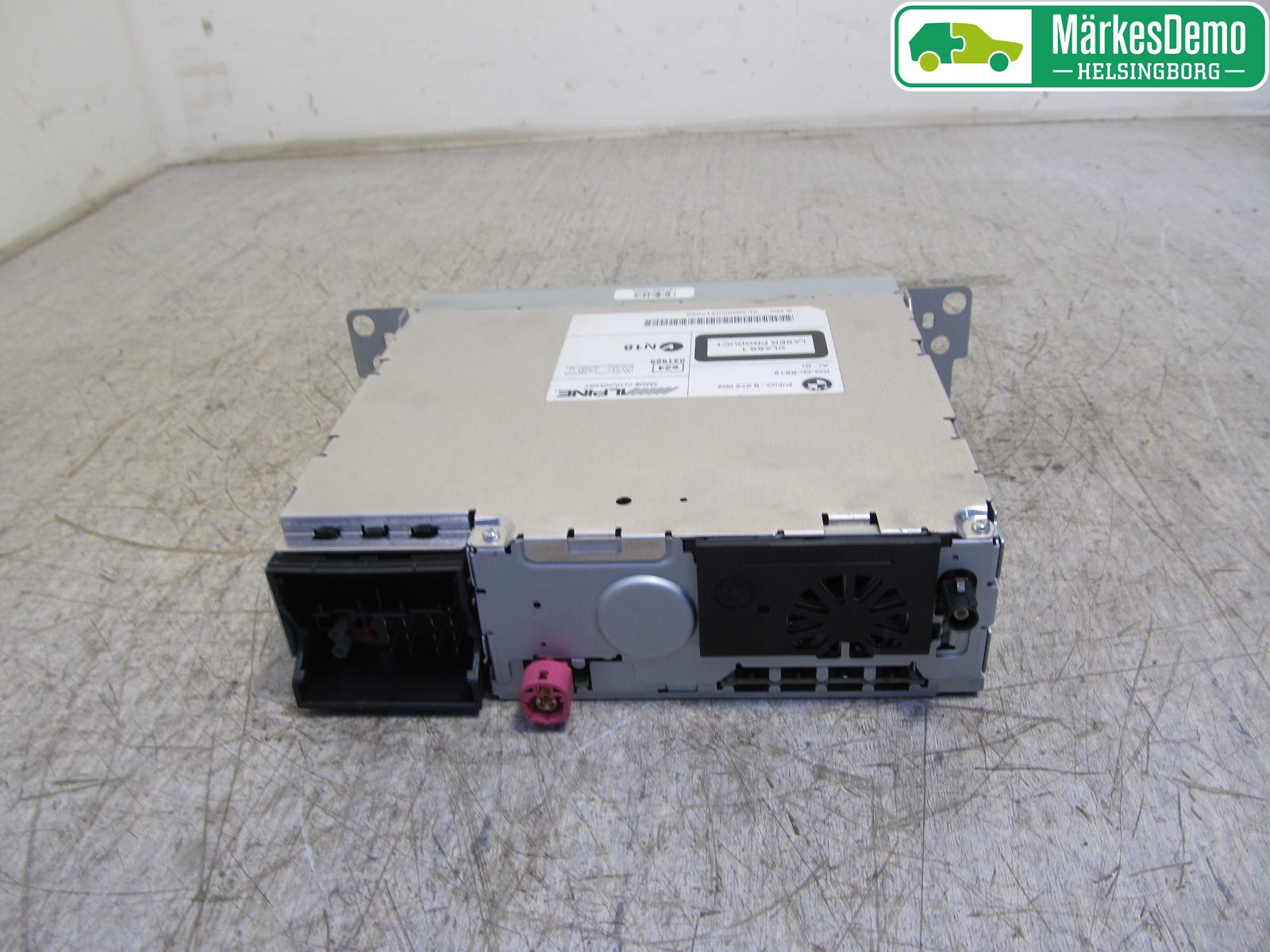 BMW 5 F10/F11/F18 09-17 Stereo Radio Med Cd