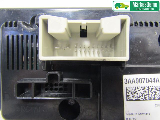 Volkswagen VW PASSAT 11-14 Varme Ac Betjening-Display