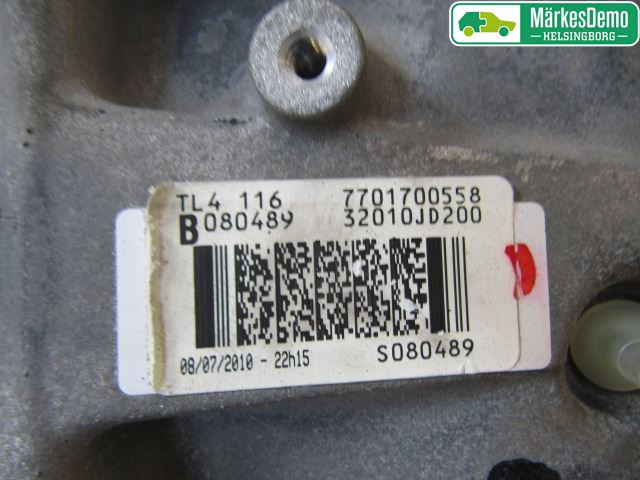Nissan QASHQAI 10-14 Gearkasse 6 Trinn