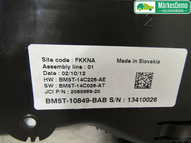 Ford FOCUS 11-14 Instr Kombinert