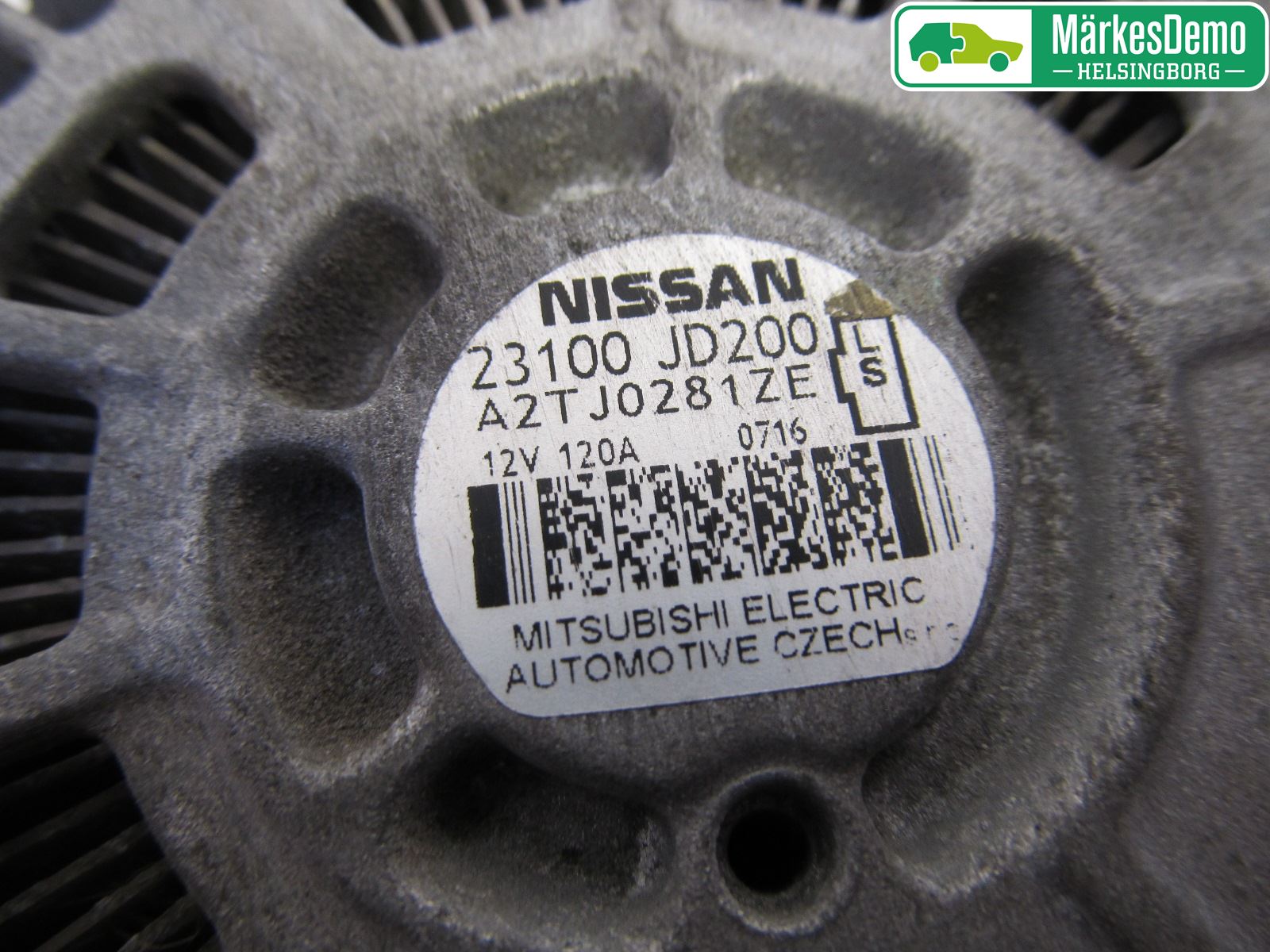Nissan QASHQAI 10-14 Dynamo