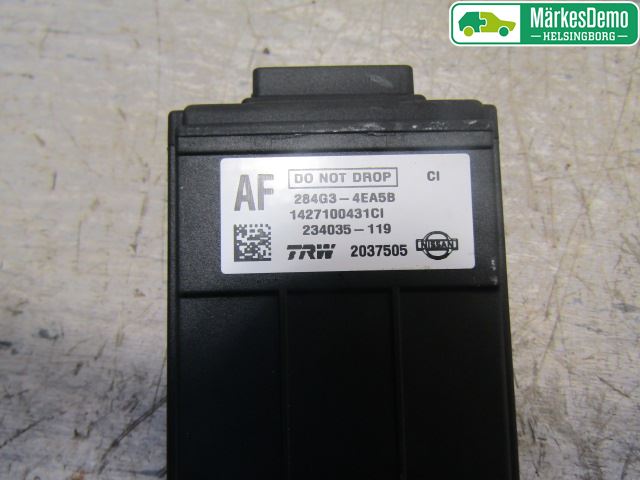 Nissan QASHQAI 14-17 Sensor Kollisjonsbeskyttelse