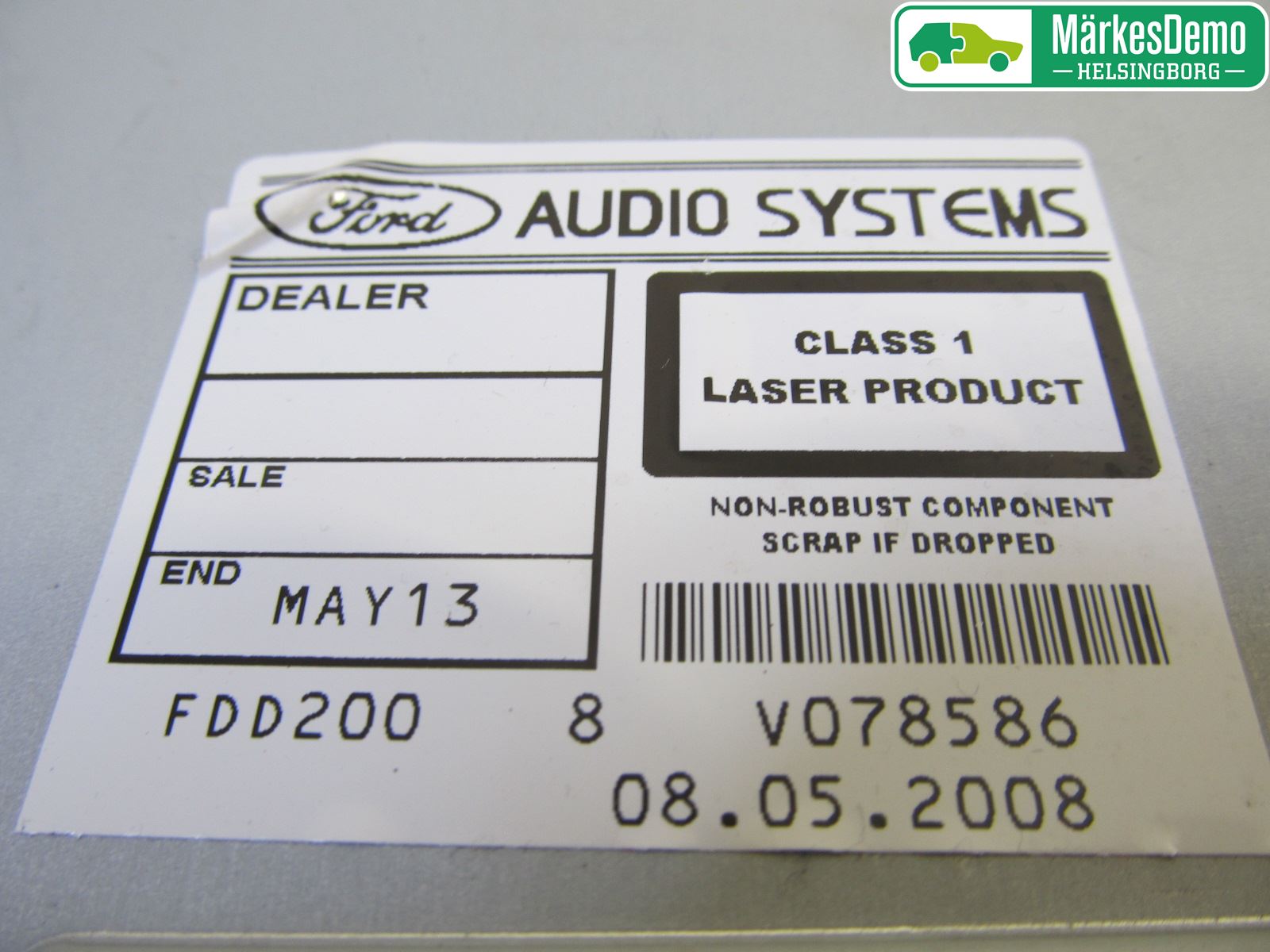 Ford FOCUS 08-11 Stereo Radio Med Cd