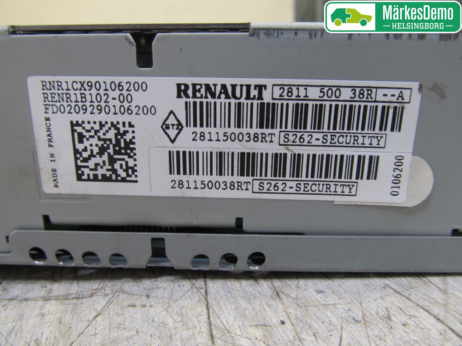 Renault CLIO III  09-12 Stereo Radio Med Cd