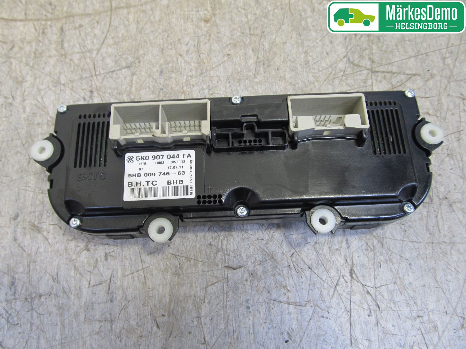 Volkswagen VW PASSAT 11-14 Varme Ac Betjening-Display