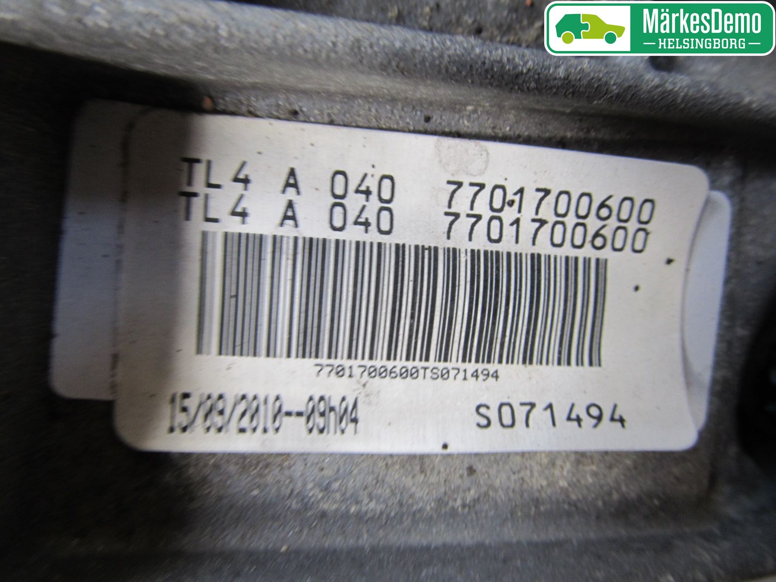 Renault MEGANE III 09-15 Gearkasse 6 Trinn