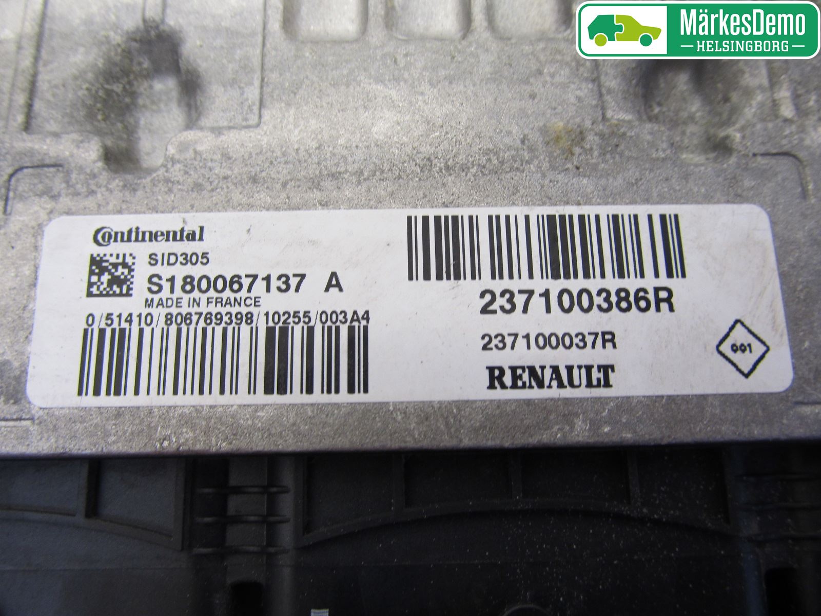 Renault MEGANE III 09-15 Styreenhet Innsprøytning