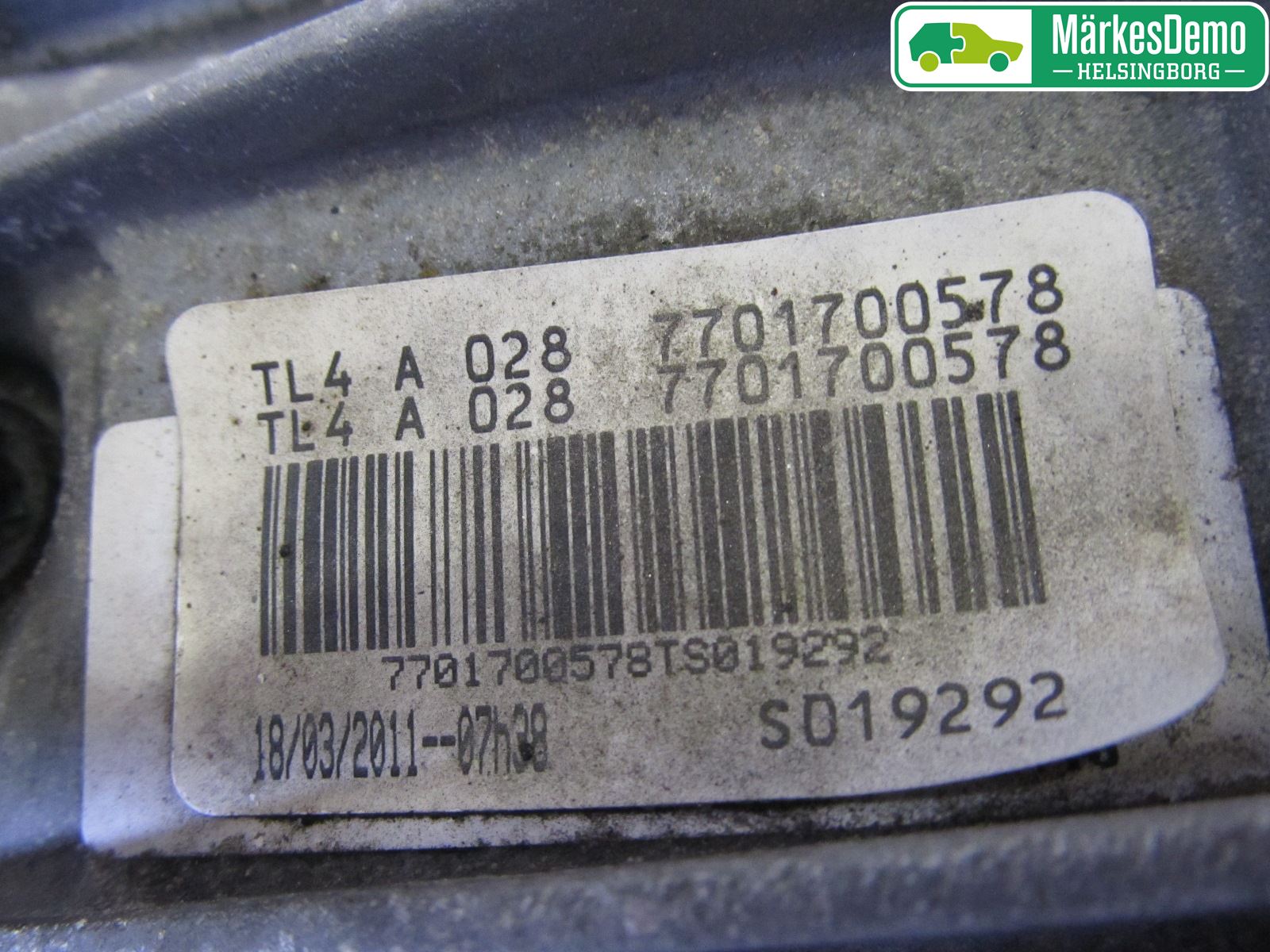 Renault SCÉNIC III / GRAND SCÉNIC 09-16 Gearkasse 6 Trinn