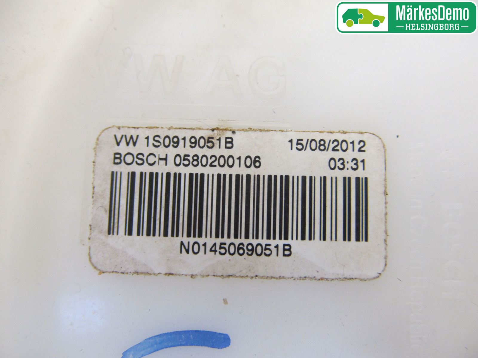 Volkswagen VW UP! / E-UP! Drivstoffpumpe Fødepumpe El