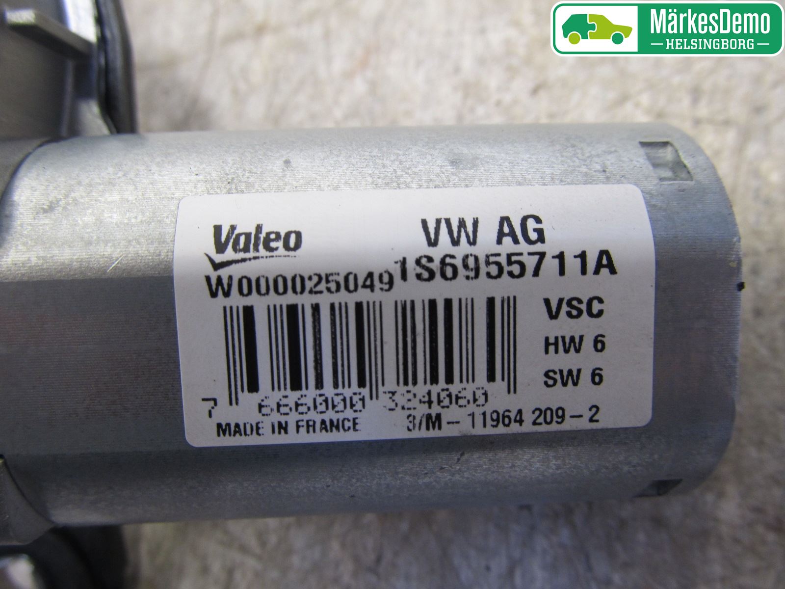 Volkswagen VW UP! / E-UP! Viskermotor Bakluke