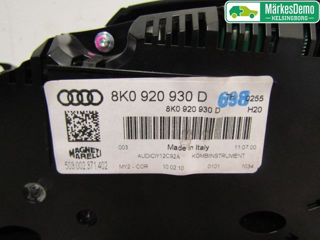 Audi A4/S4 08-11 Instr Kombinert
