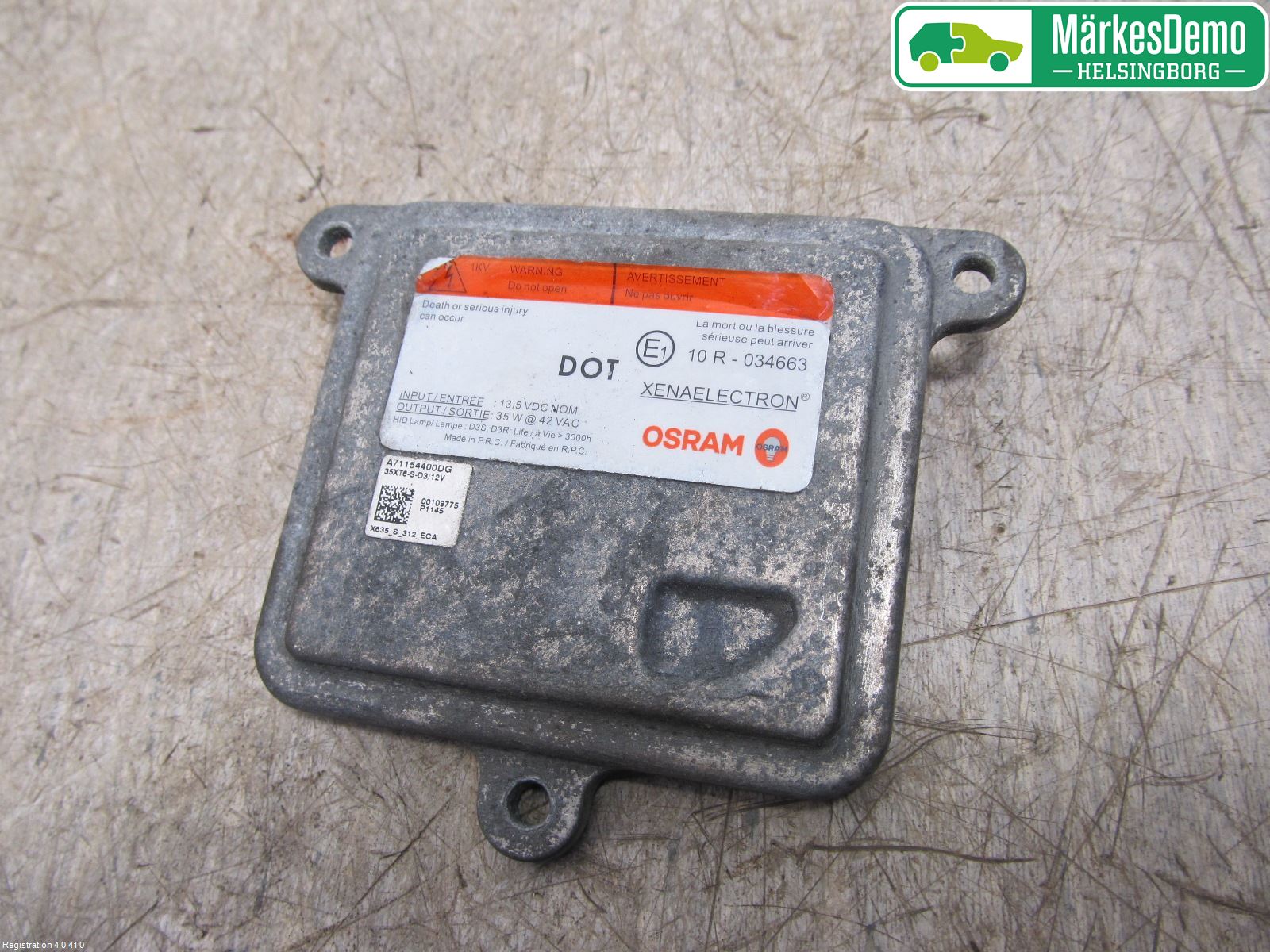 Landrover LAND ROVER RANGE ROVER EVOQUE (L538) 11-18 Styreenhet Xenon