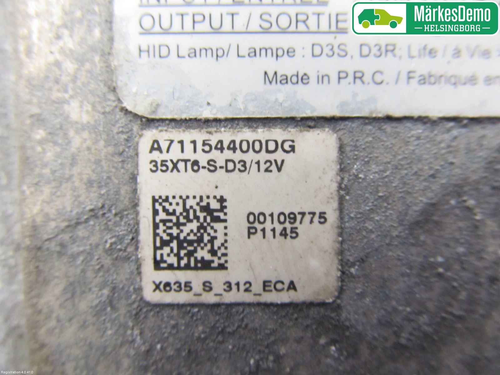 Landrover LAND ROVER RANGE ROVER EVOQUE (L538) 11-18 Styreenhet Xenon