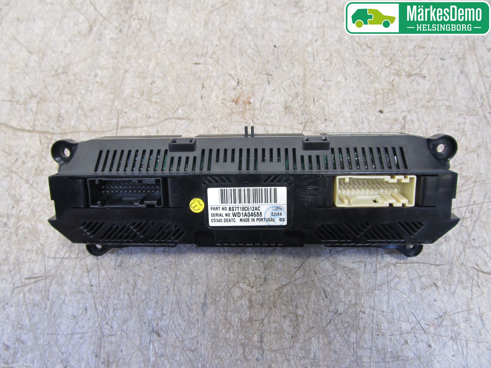 Ford MONDEO 07-15 Varme Ac Betjening-Display