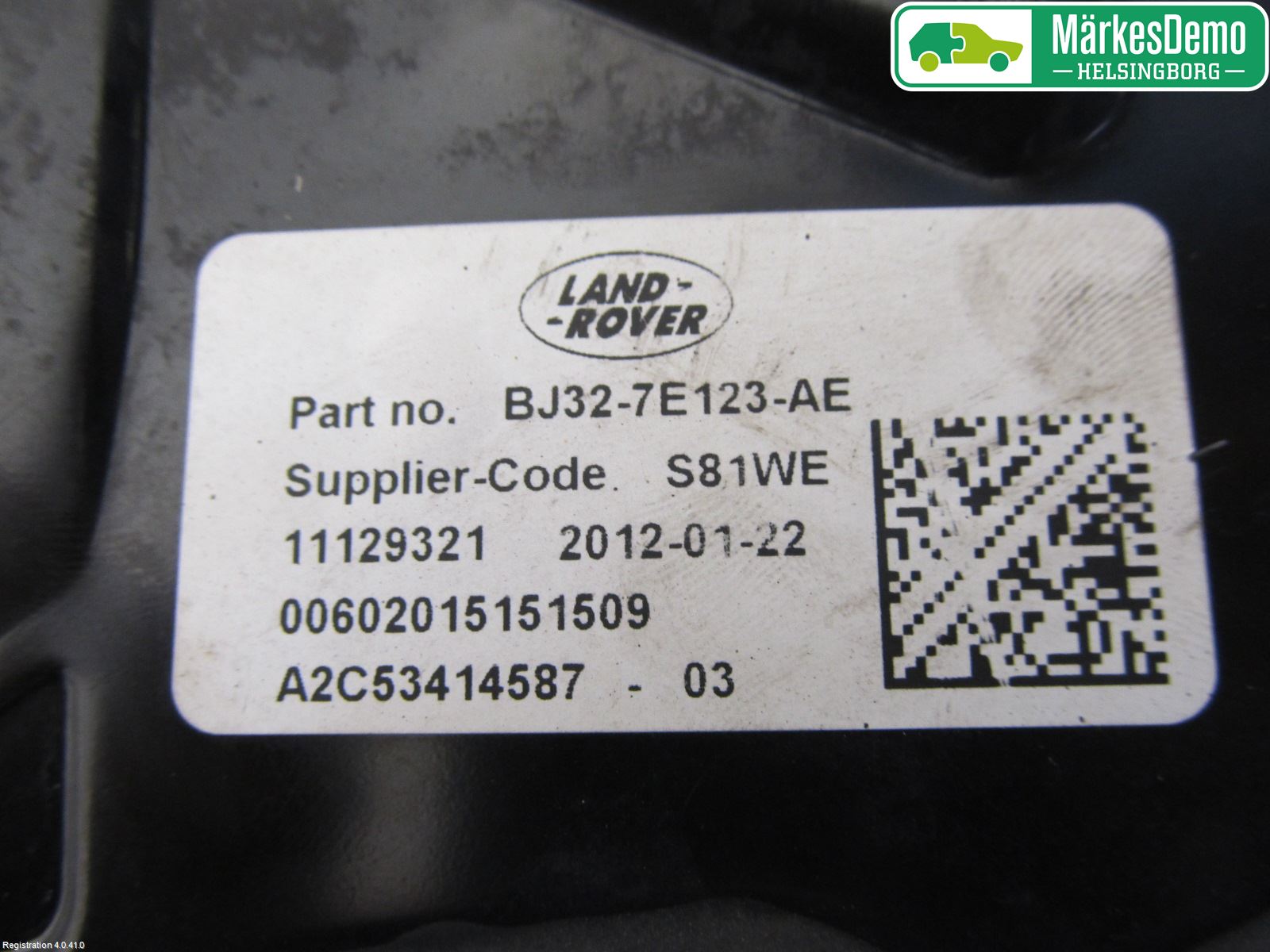 Landrover LAND ROVER RANGE ROVER EVOQUE (L538) 11-18 Styreenhet Gearkasse