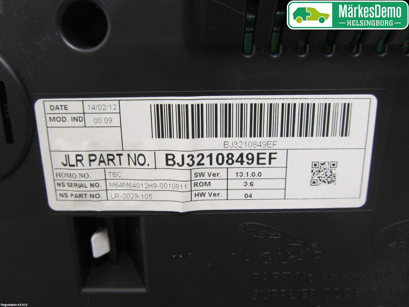 Landrover LAND ROVER RANGE ROVER EVOQUE (L538) 11-18 Instr Kombinert