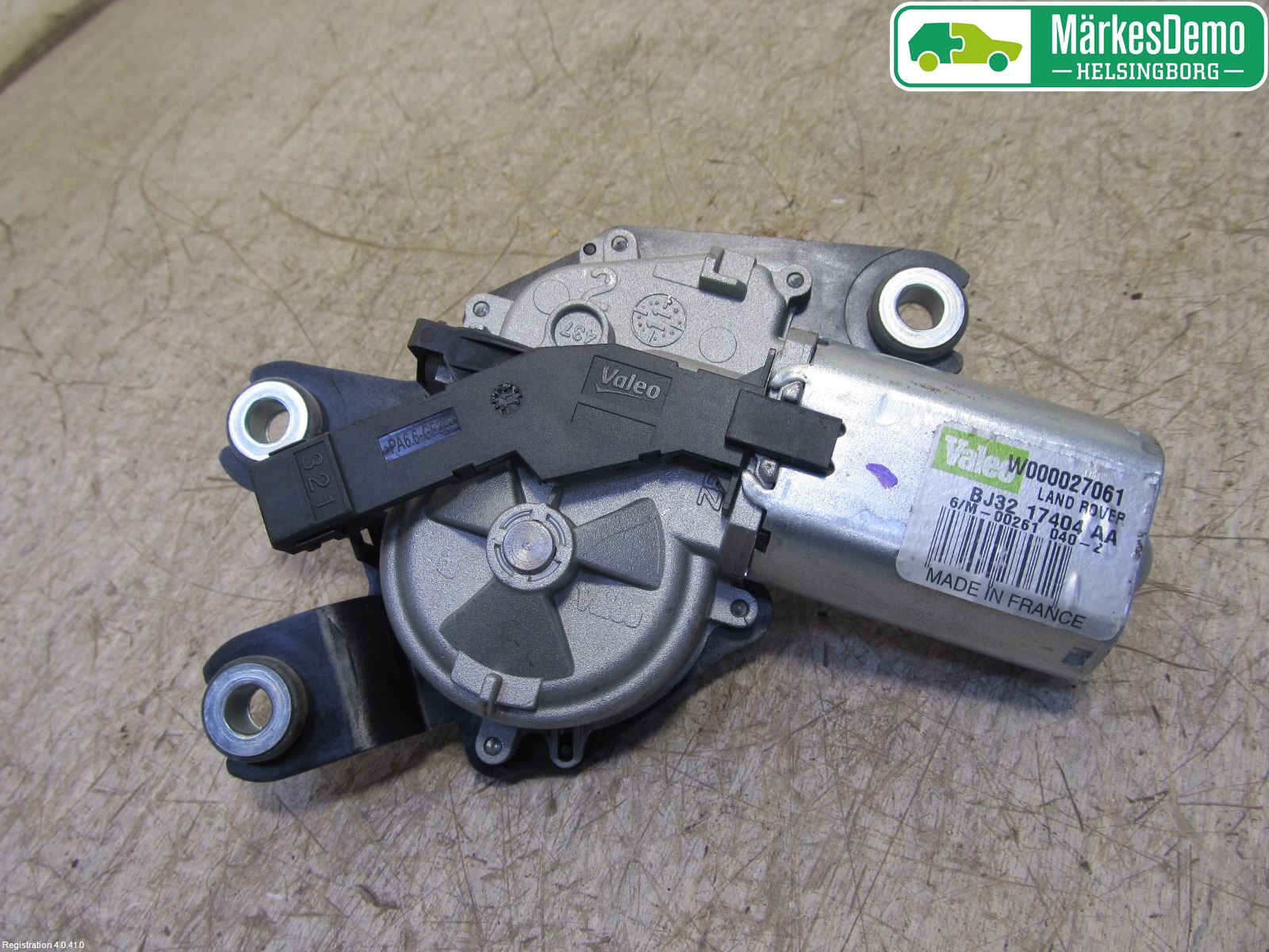 Landrover LAND ROVER RANGE ROVER EVOQUE (L538) 11-18 Viskermotor Bakluke