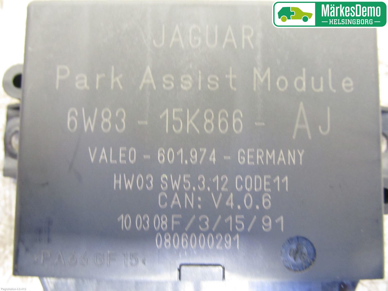 Jaguar XF 08-15 Styreenhet Parkering