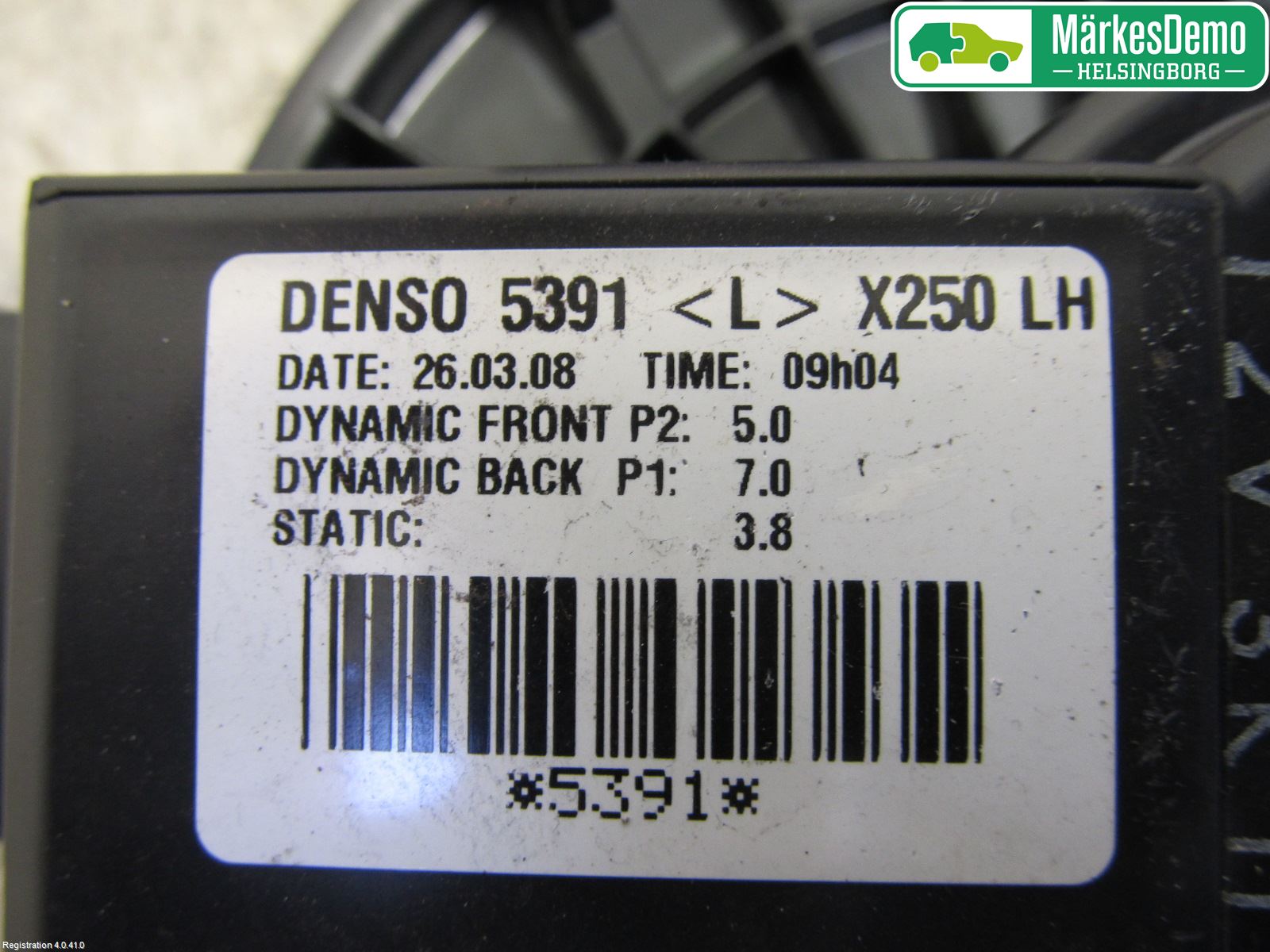 Jaguar XF 08-15 Varmeapparat Viftemotor