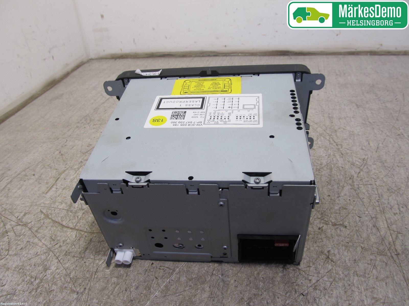 Volkswagen VW SCIROCCO 09-17 Stereo Radio Med Cd