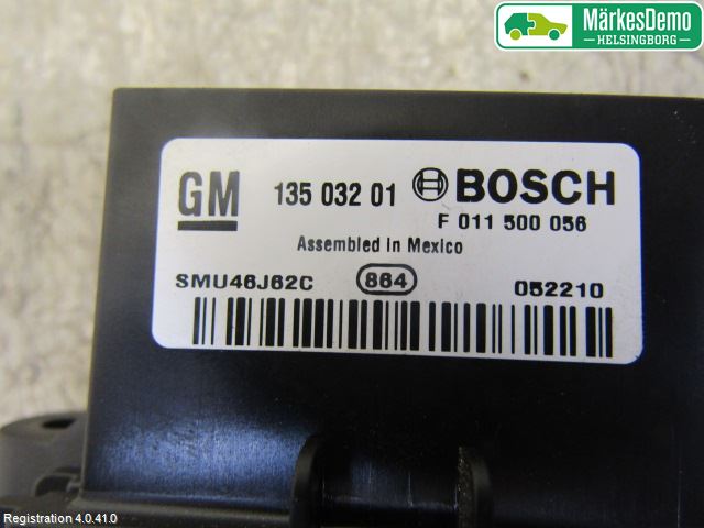 Saab 9-5 10-12 Varmeapparat Viftemotstand