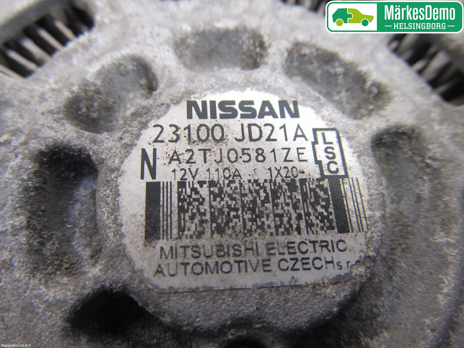 Nissan QASHQAI 10-14 Dynamo