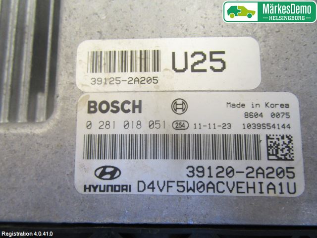 Hyundai i40 08-15 Styreenhet Innsprøytning