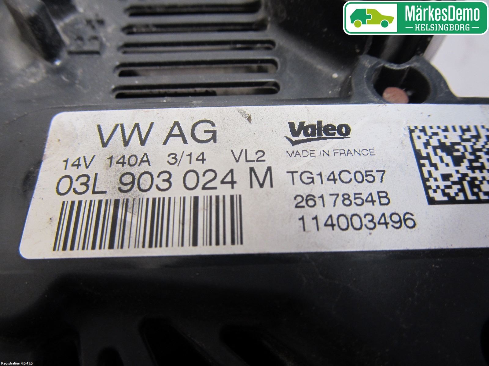 Volkswagen VW TOURAN 10-15 Dynamo