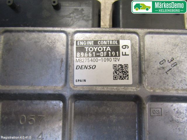 Toyota VERSO 09-18 Styreenhet Innsprøytning