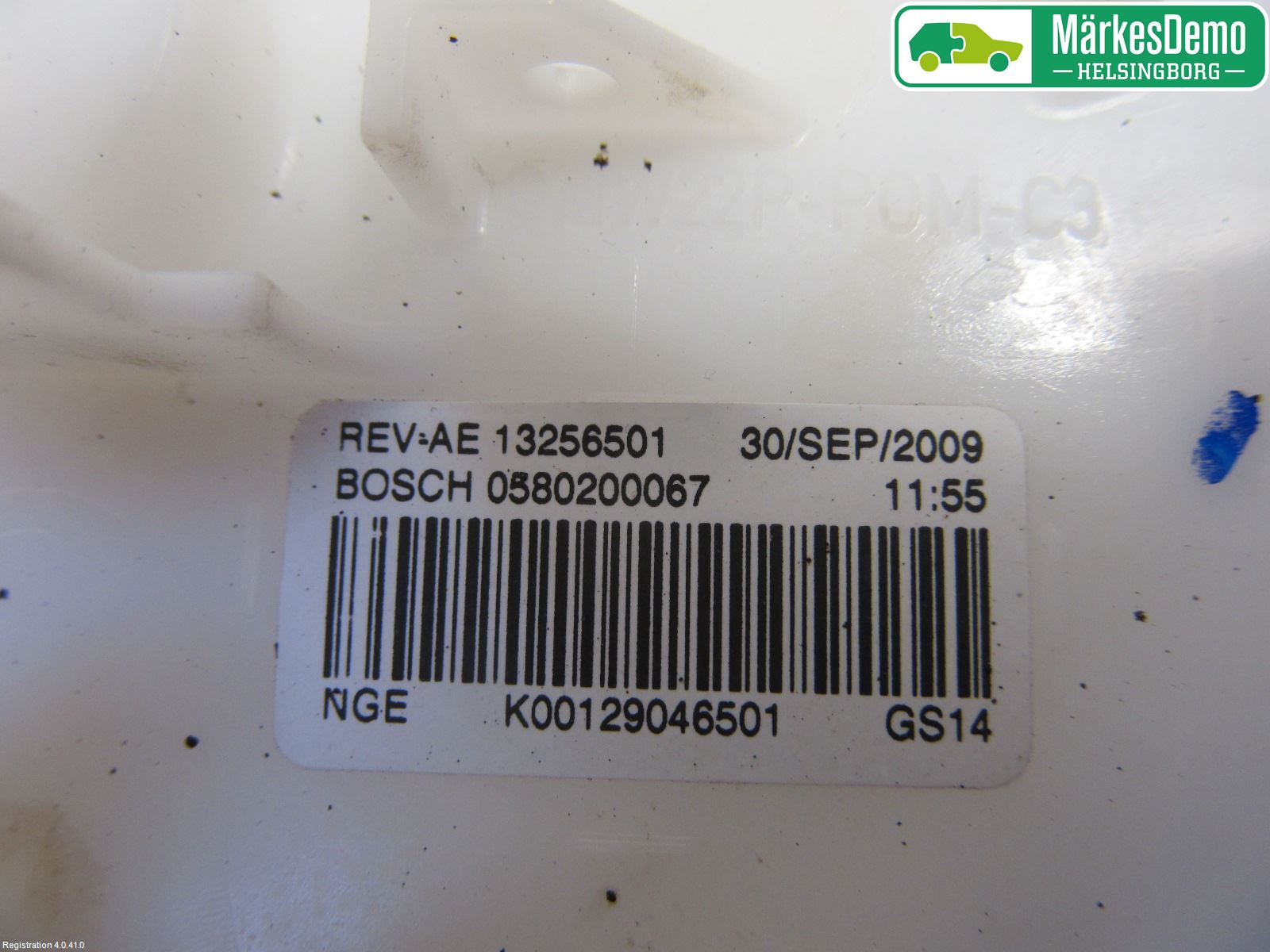 Opel INSIGNIA 09-16 Drivstoffpumpe Fødepumpe El
