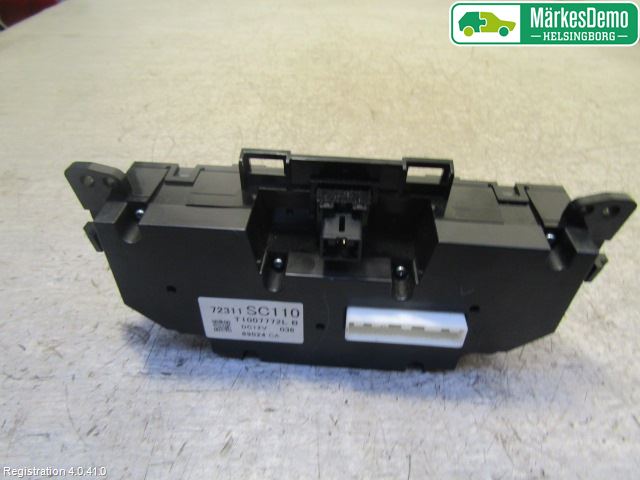 Subaru IMPREZA III 08-11 Varme Ac Betjening-Display