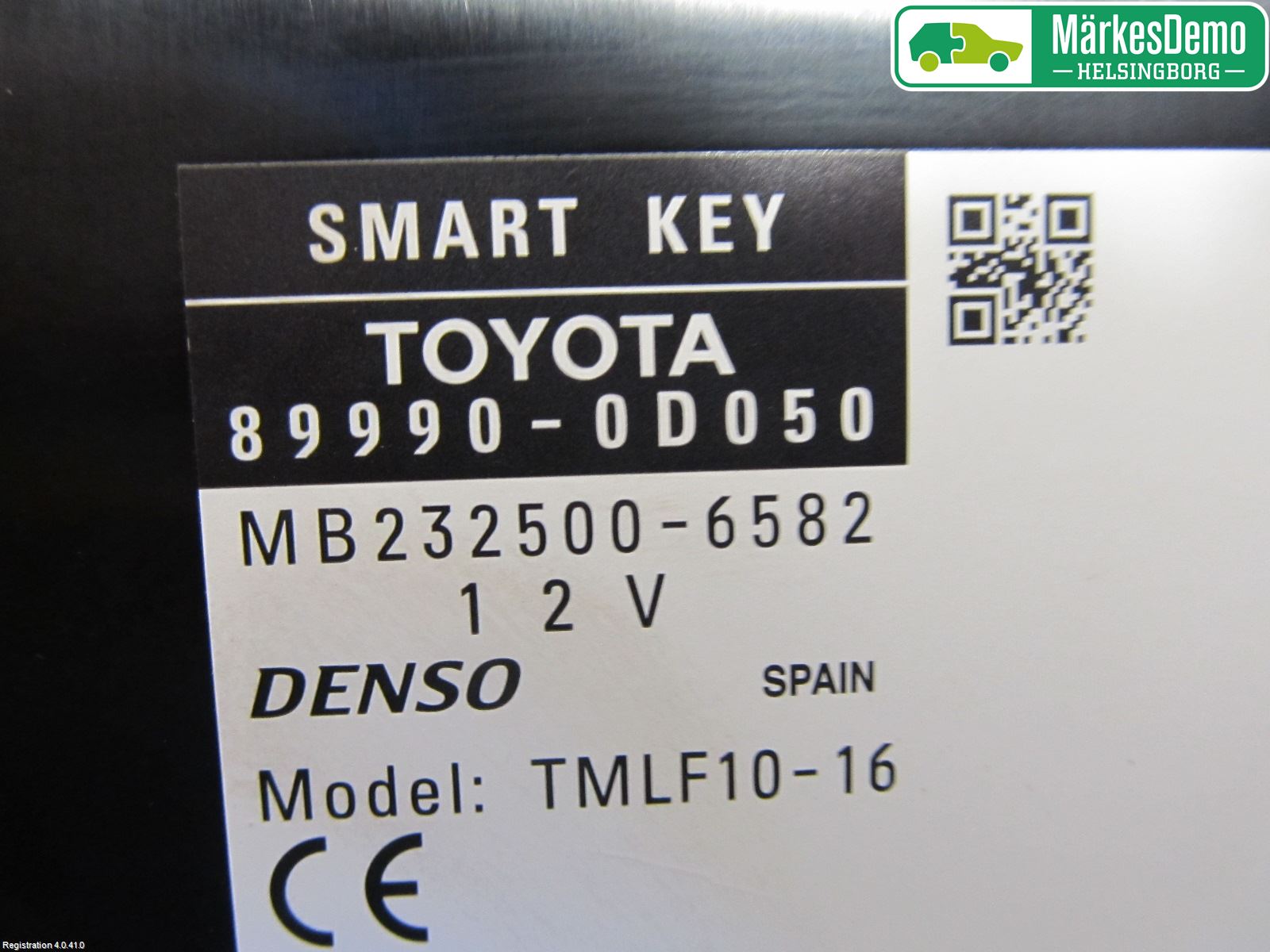 Toyota YARIS XP130 12-14 Styreenhet Øvrig