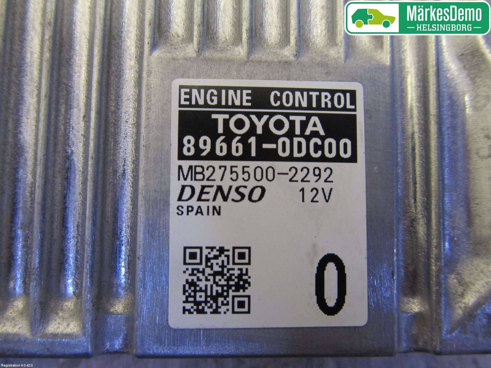 Toyota YARIS XP130 12-14 Styreenhet Innsprøytning