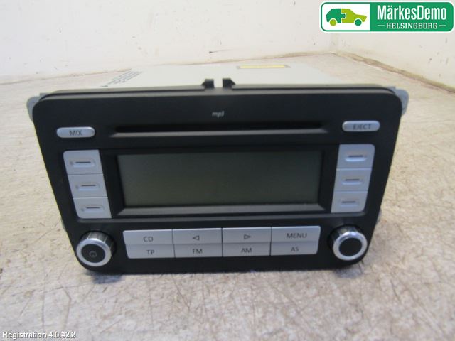 Volkswagen VW GOLF PLUS/CROSS GOLF 04-14 Stereo Radio Med Cd