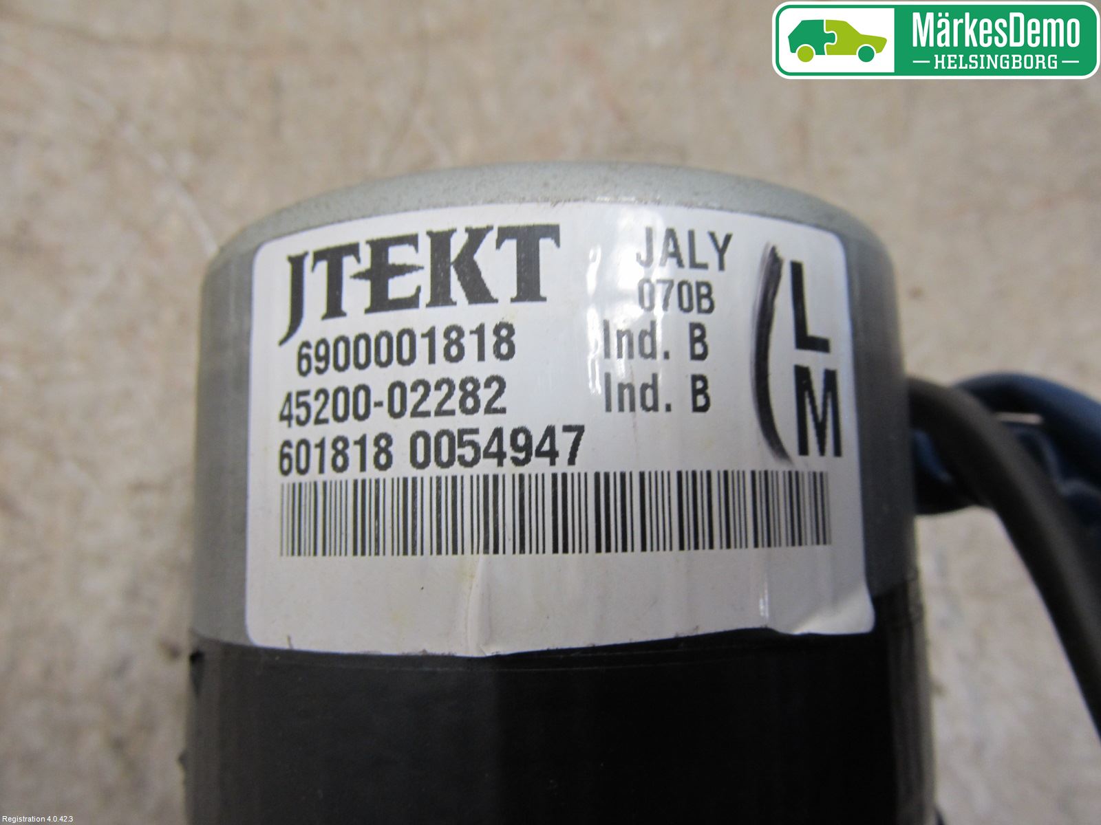 Toyota AURIS 07-09 Rattakselaggregat Innebygd Servo