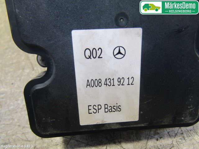 Mercedes-Benz MB B-KLASS (W246/W242) 12-19 Abs Hydraulikkaggregat