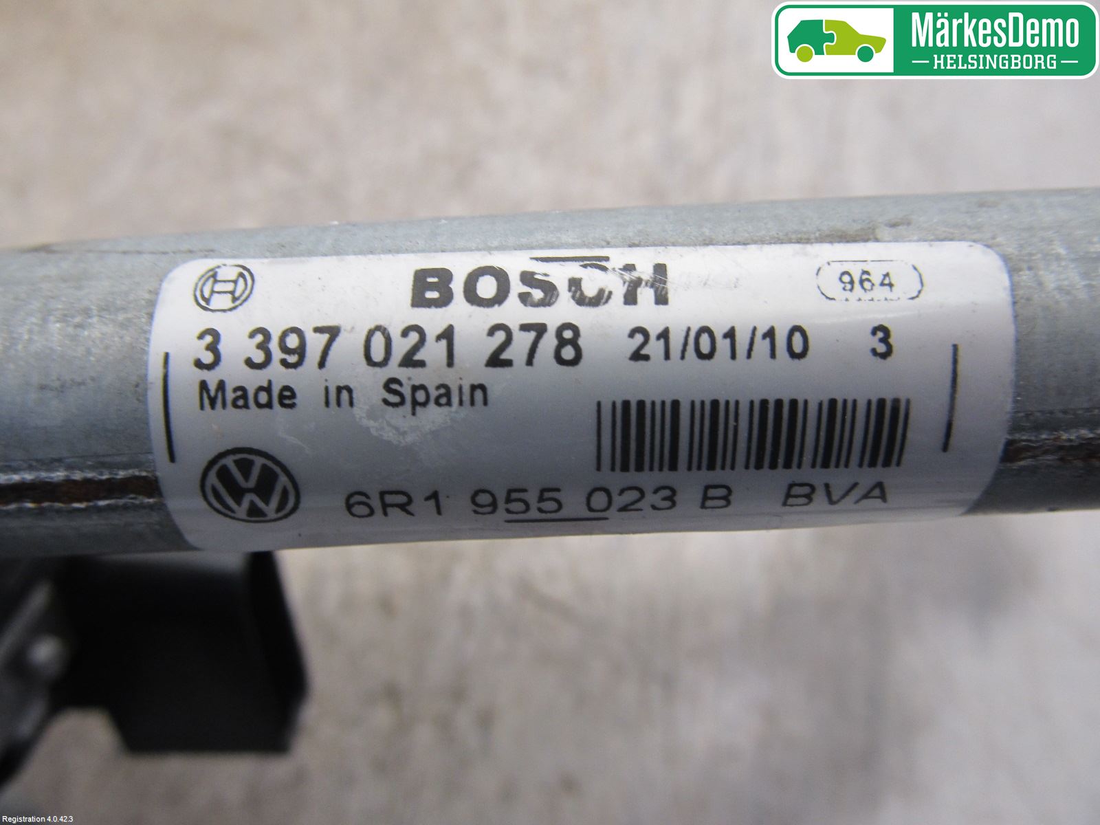 Seat IBIZA IV 08-16 Viskermotor Frontrute