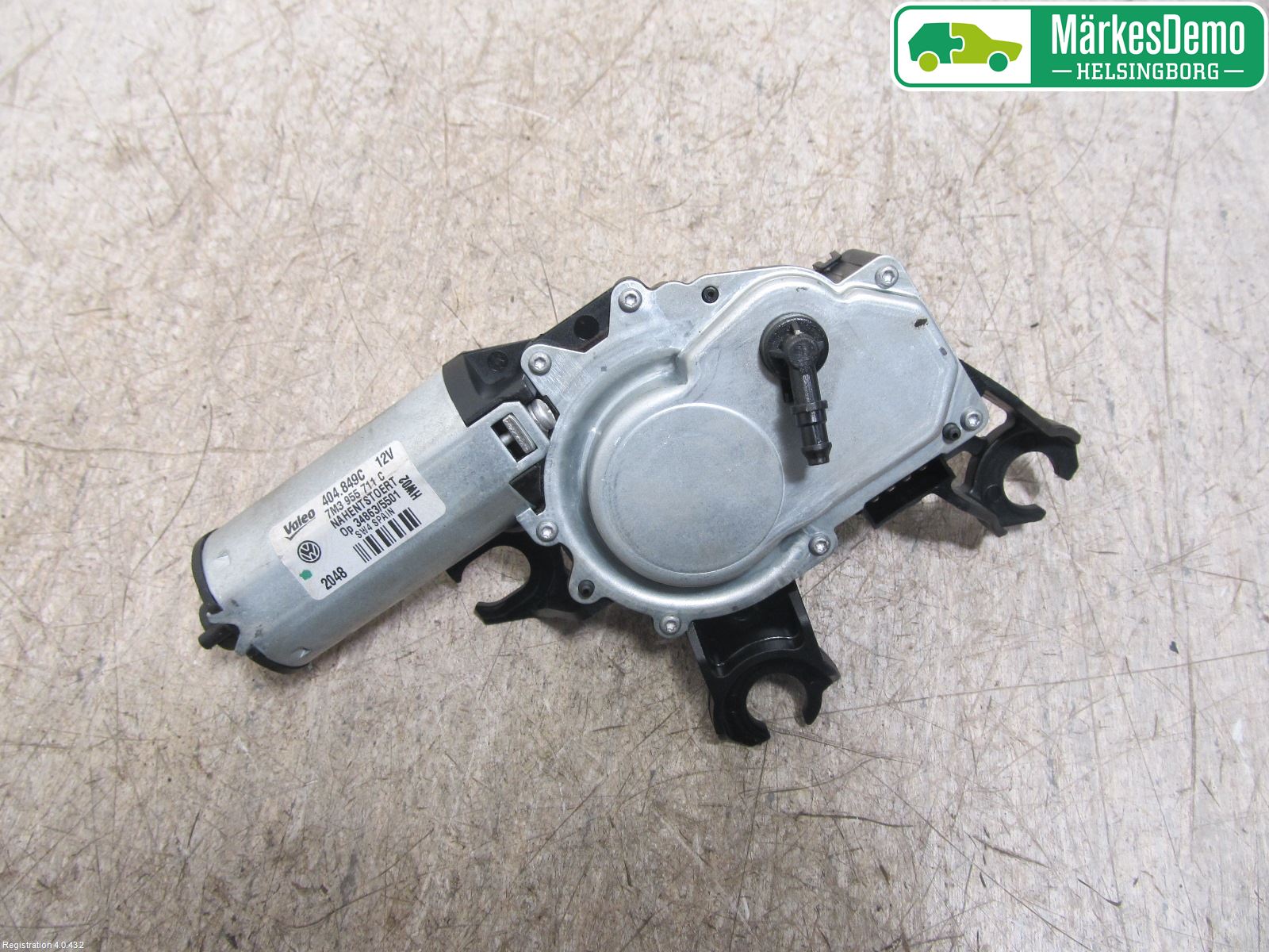 Volkswagen VW SHARAN      01-10 Viskermotor Bakluke