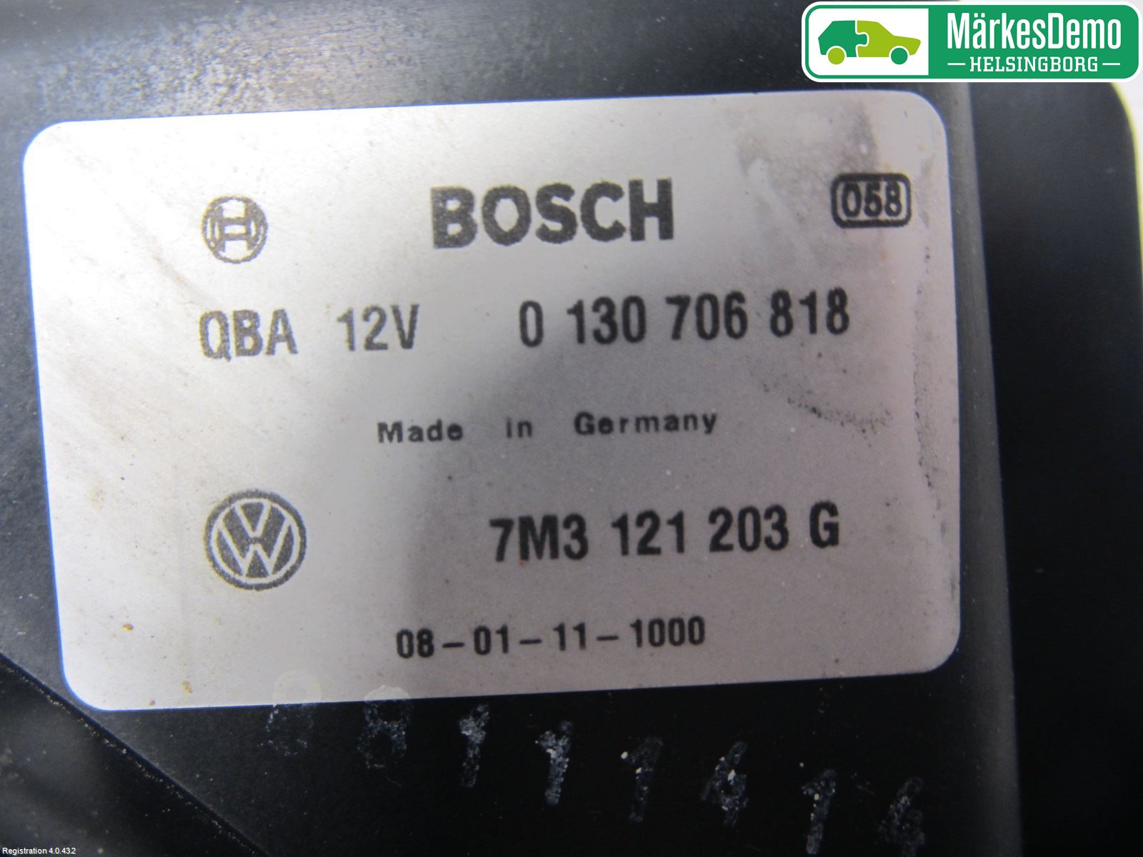 Volkswagen VW SHARAN      01-10 Kjølevifte Elektrisk