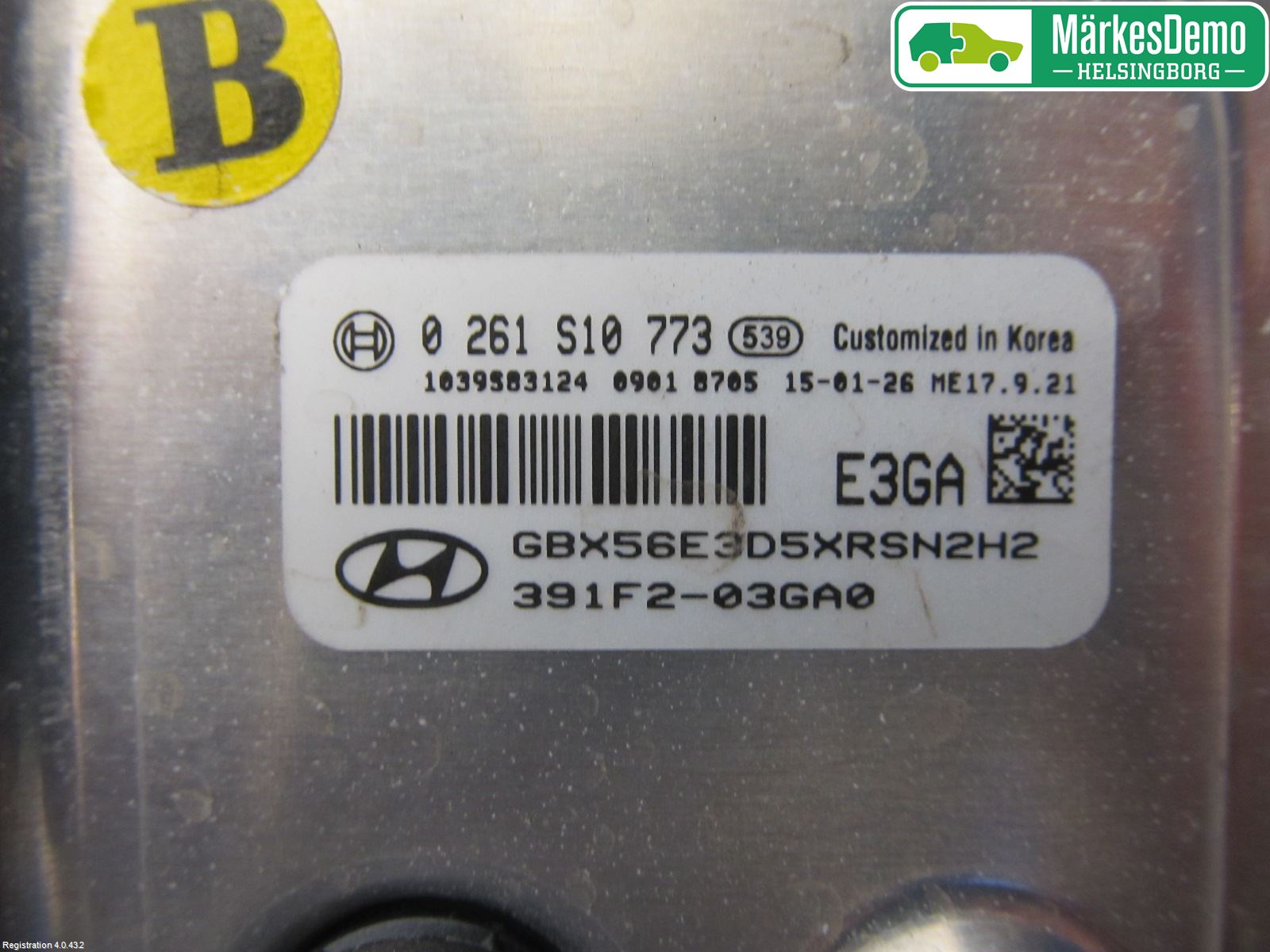 Hyundai i20 GB 15-20 Styreenhet Innsprøytning