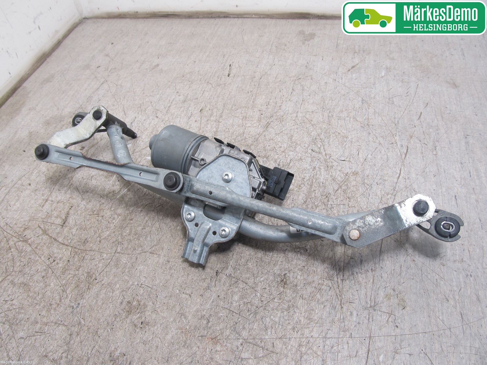 Peugeot 207 Viskermotor Frontrute