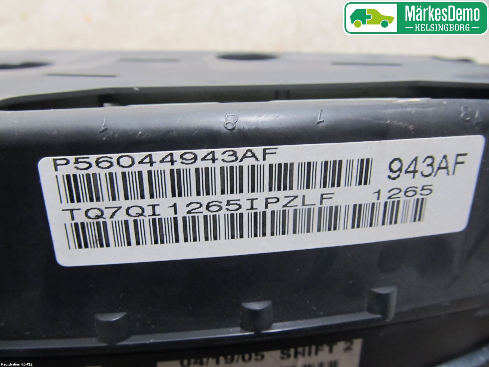 Chrysler CHR 300C Instr Kombinert