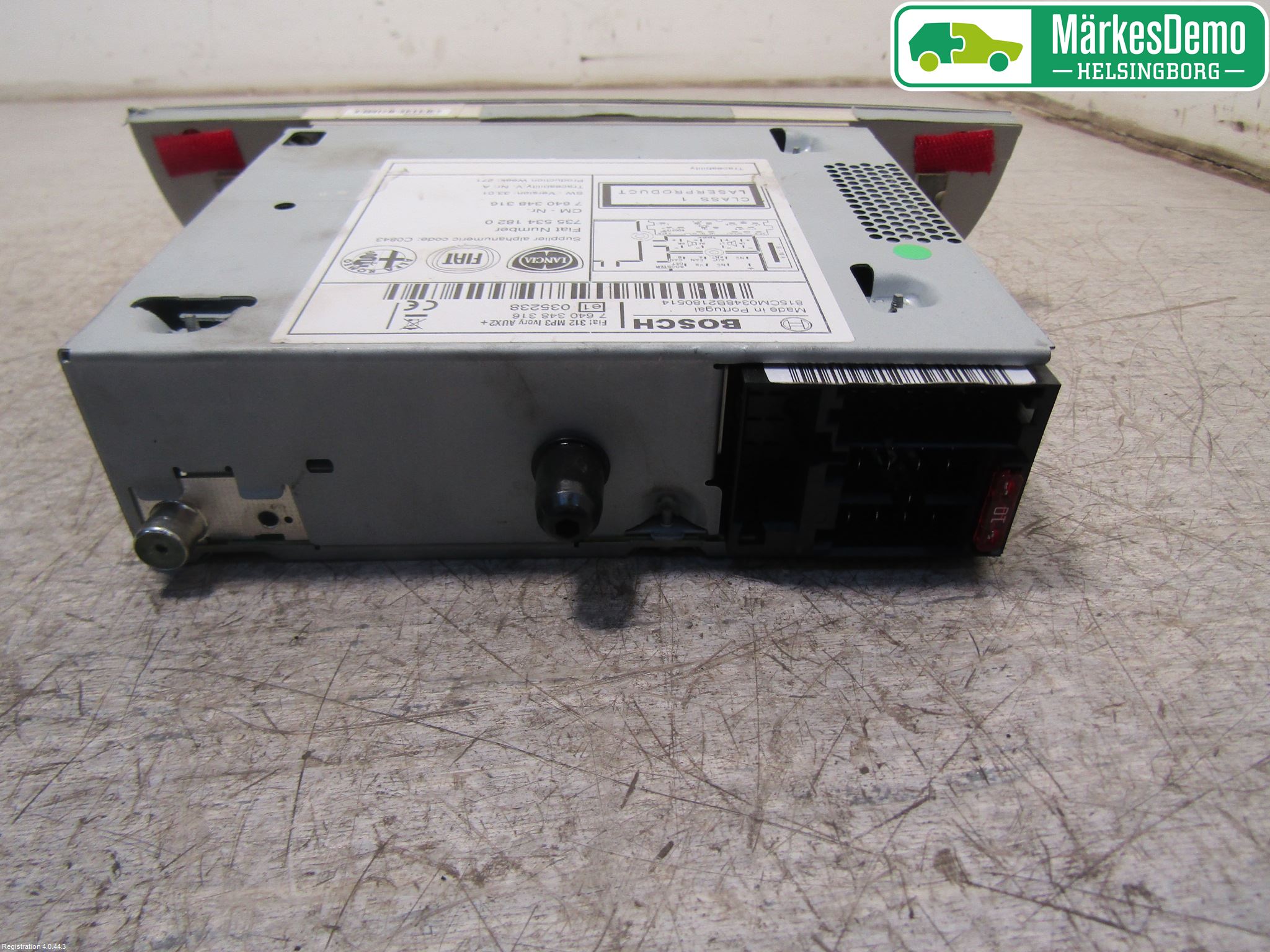 Fiat 500 07- Stereo Radio Med Cd