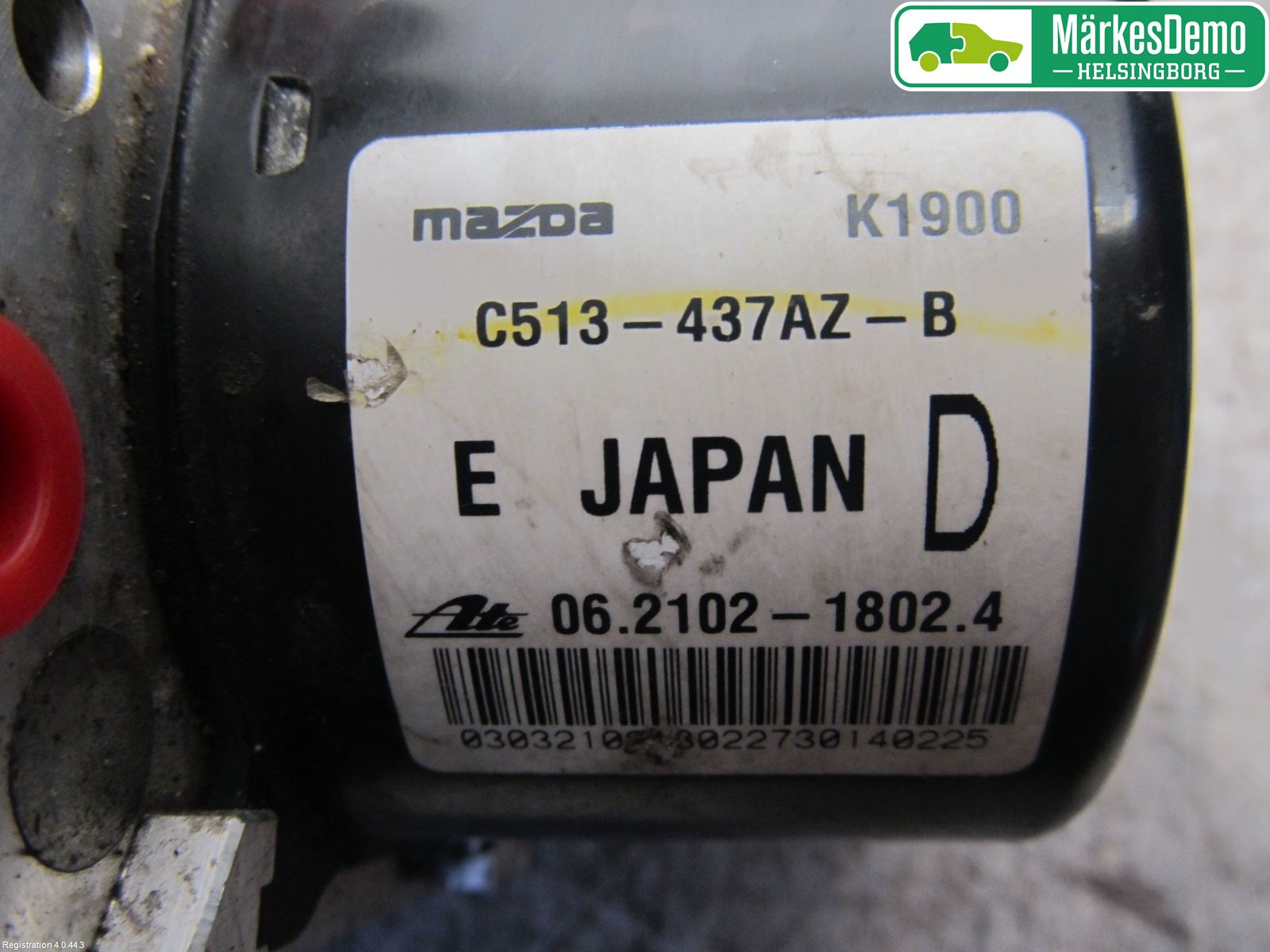 Mazda 5 10-18 Abs Hydraulikkaggregat